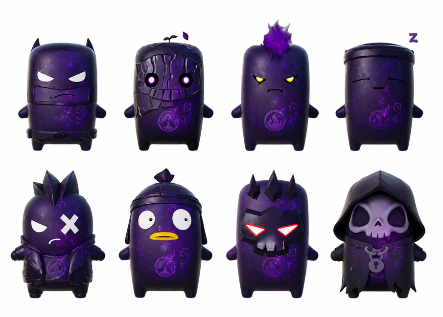 Fully Mastered Fortnite Sprites